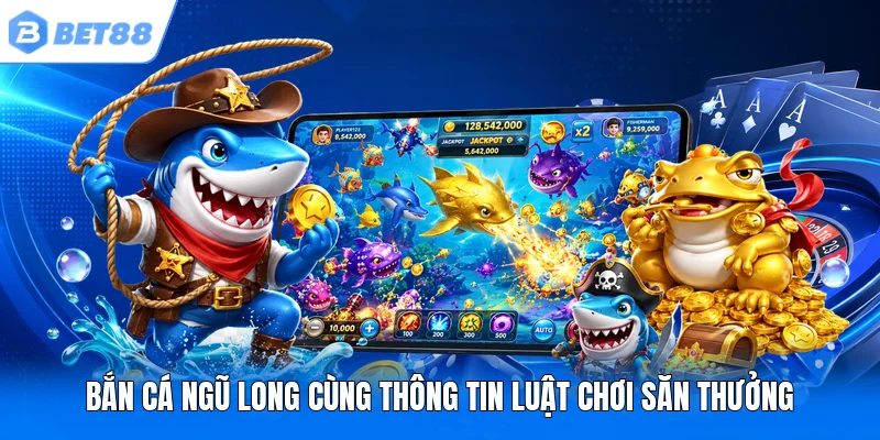 Bắn Cá Ngũ Long cùng thông tin luật chơi săn thưởng Bắn Cá Ngũ Long cùng thông tin luật chơi săn thưởng